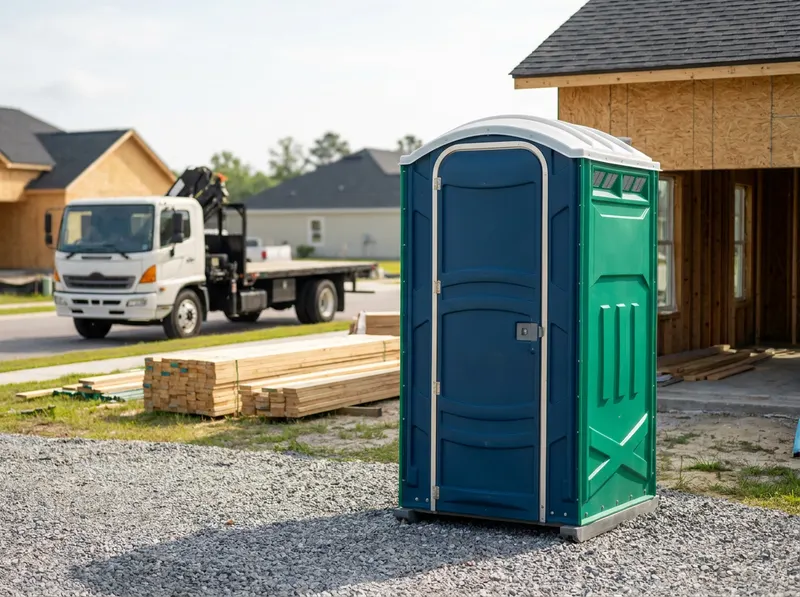 Construction Site Portable Toilet Rental in Pooler, GA